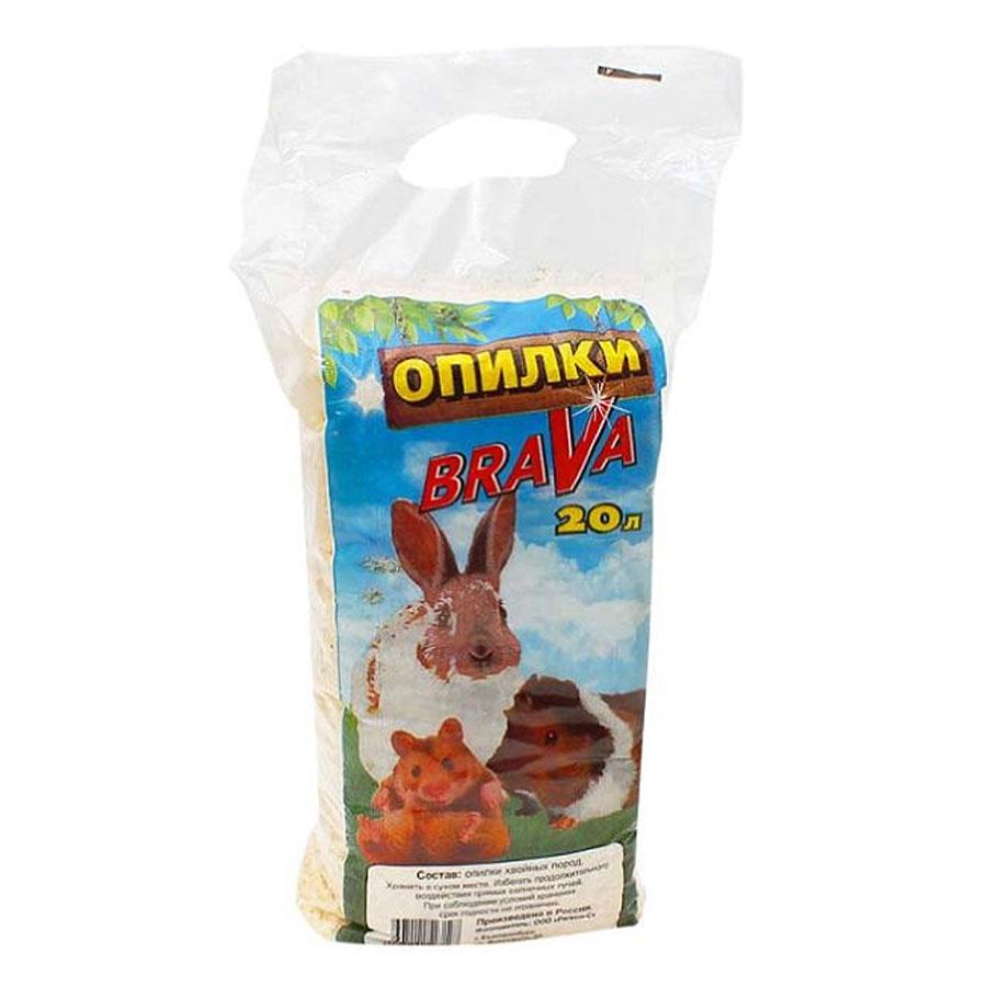 Опилки БРАВА для Грызунов