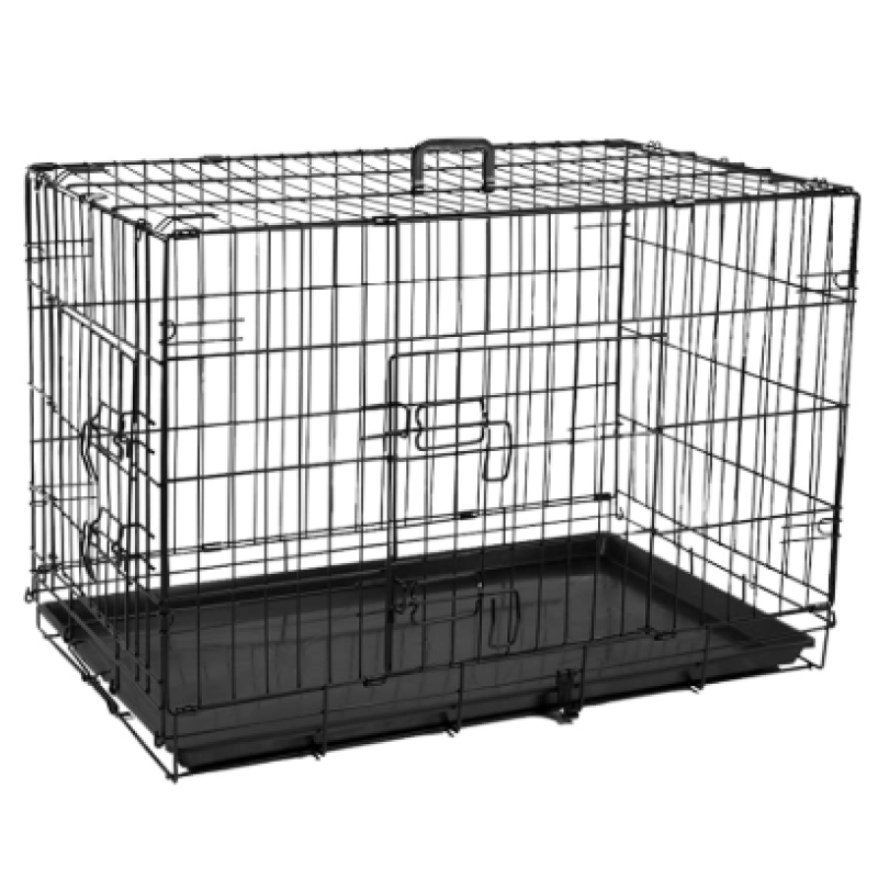 Клетка TopPet-1 (47x30x36) с Дверцей черная для животных