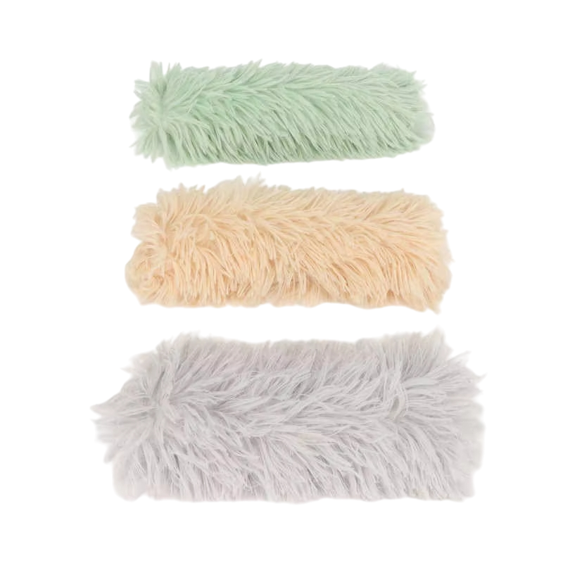 Игрушка TopPet Подушка меховая шуршащая 25х10см для Кошек и Собак