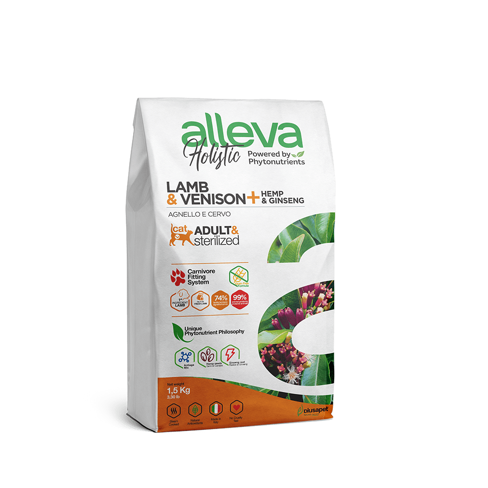 Alleva Holistic Cat с Ягненком и Олениной 1,5кг