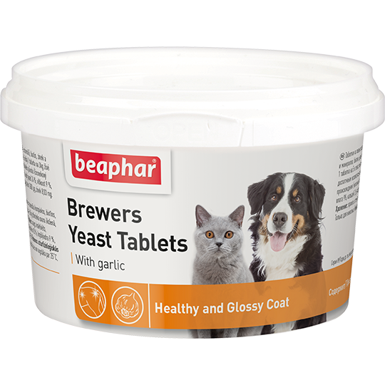 Витамины Beaphar Brewers Yeast Tablets 250шт для Собак и Кошек