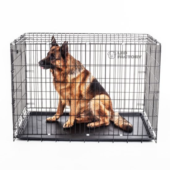 Клетка LEO-6 (120х79х83) с Дверцей черная для Животных