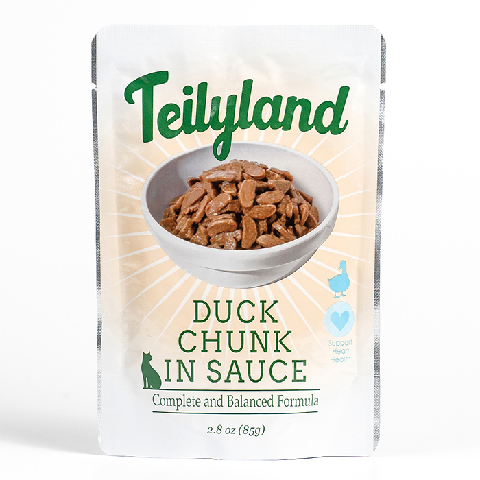 пауч Teilyland Утка в соусе для Кошек