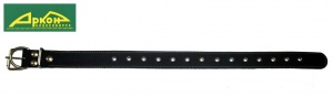 Ошейник Аркон 35мм max60см Черный Универсальный
