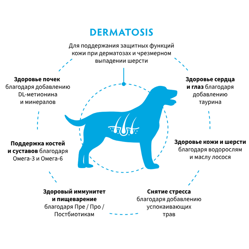Grandorf Veterinary Diet Dog Dermatosis 1кг для Собак с заболеваниями кожи