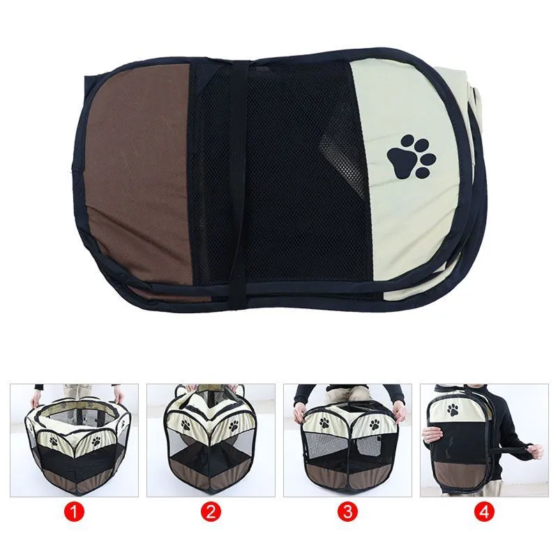 Вольер тент TopPet складной большой 91х91х58см