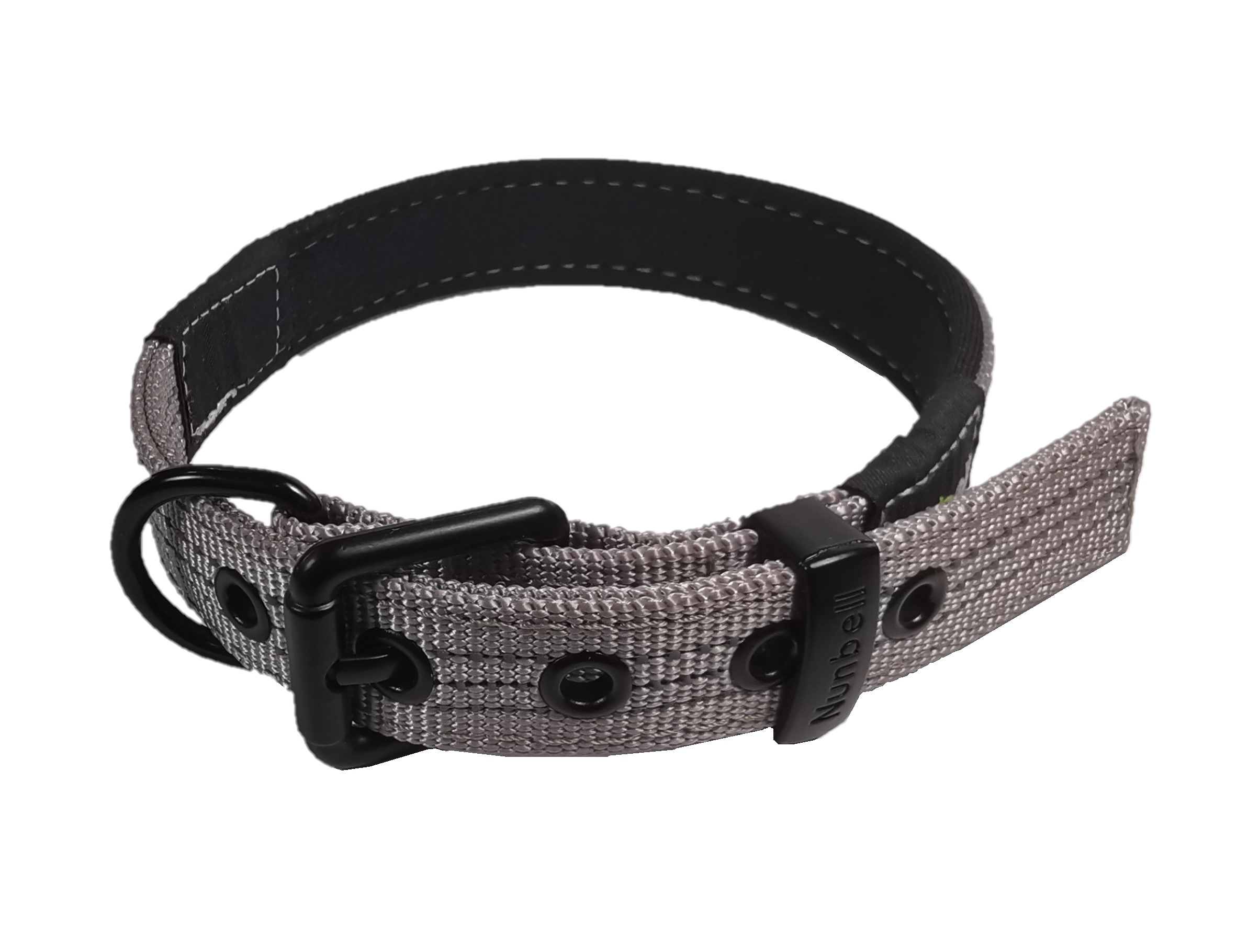 Ошейник Nunbell Professional 15мм*40см Серый