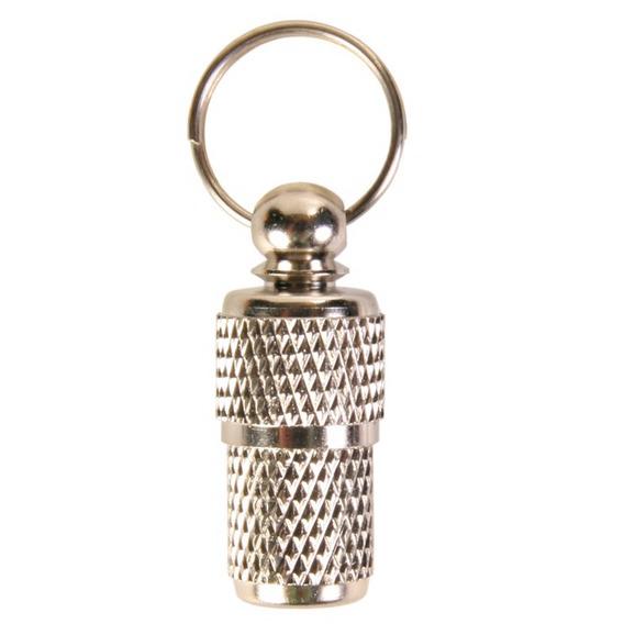 Адресник Nunbell, капсула металл