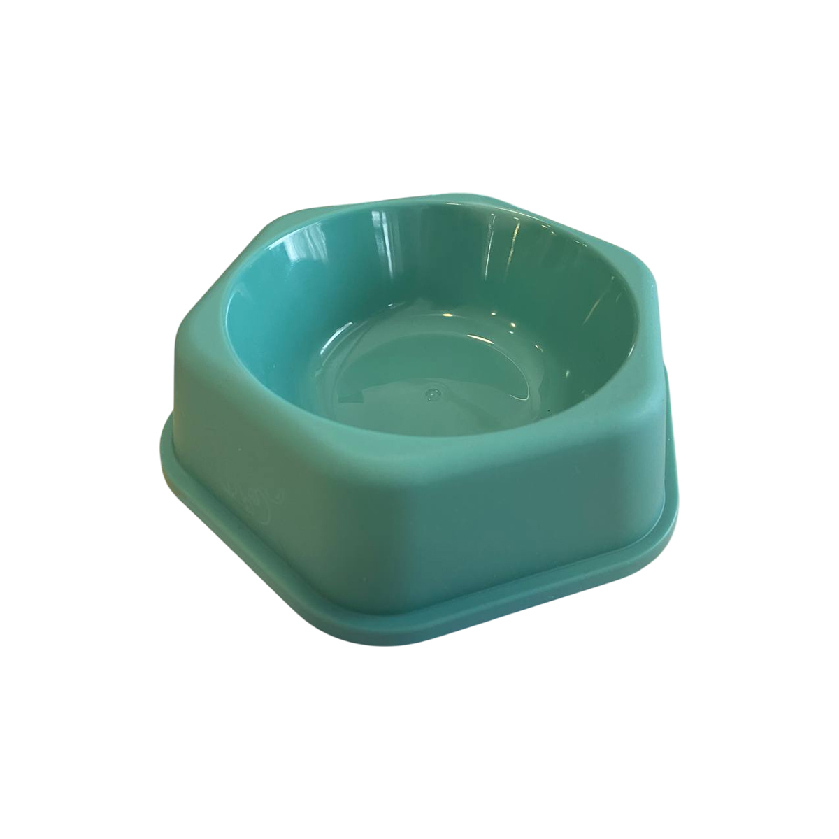 Миска TopPet 20-06 пластик, шестиугольная, 450 мл