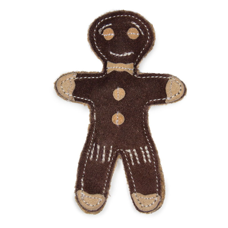 Игрушка Triol Пряничный человечек из натуральной кожи, 15х9,5см