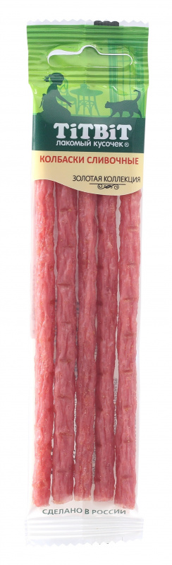 Лакомство TiTBiT Колбаски Сливочные для Кошек