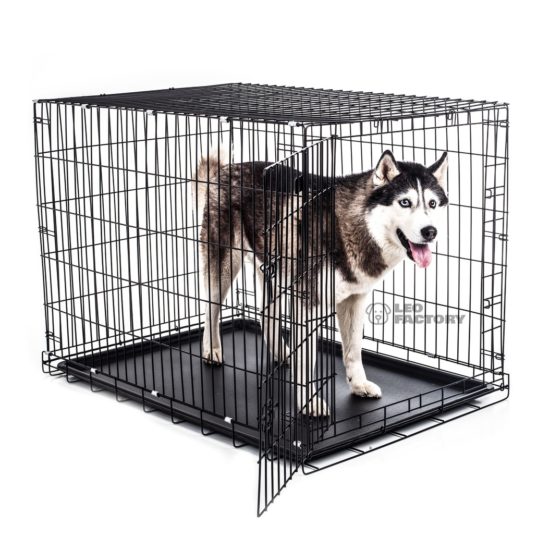 Клетка LEO-5 (108х72х77) с Дверцей черная для Животных