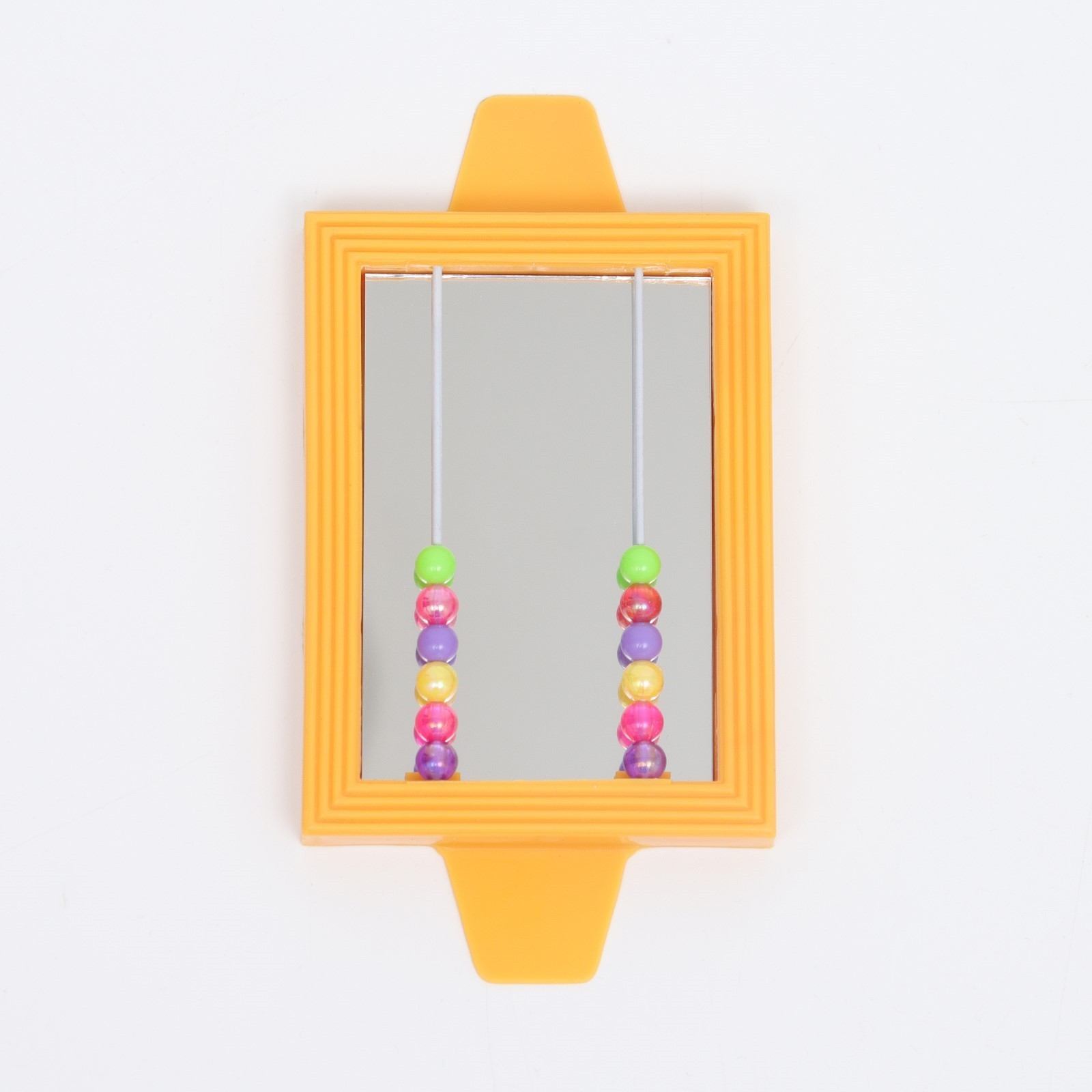 Игрушка для птиц Triol BR-6 Зеркало с Бусинками 13х7см