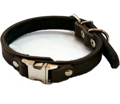 Ошейник FAST LINE 30мм*55см быстросъемный Коричневый