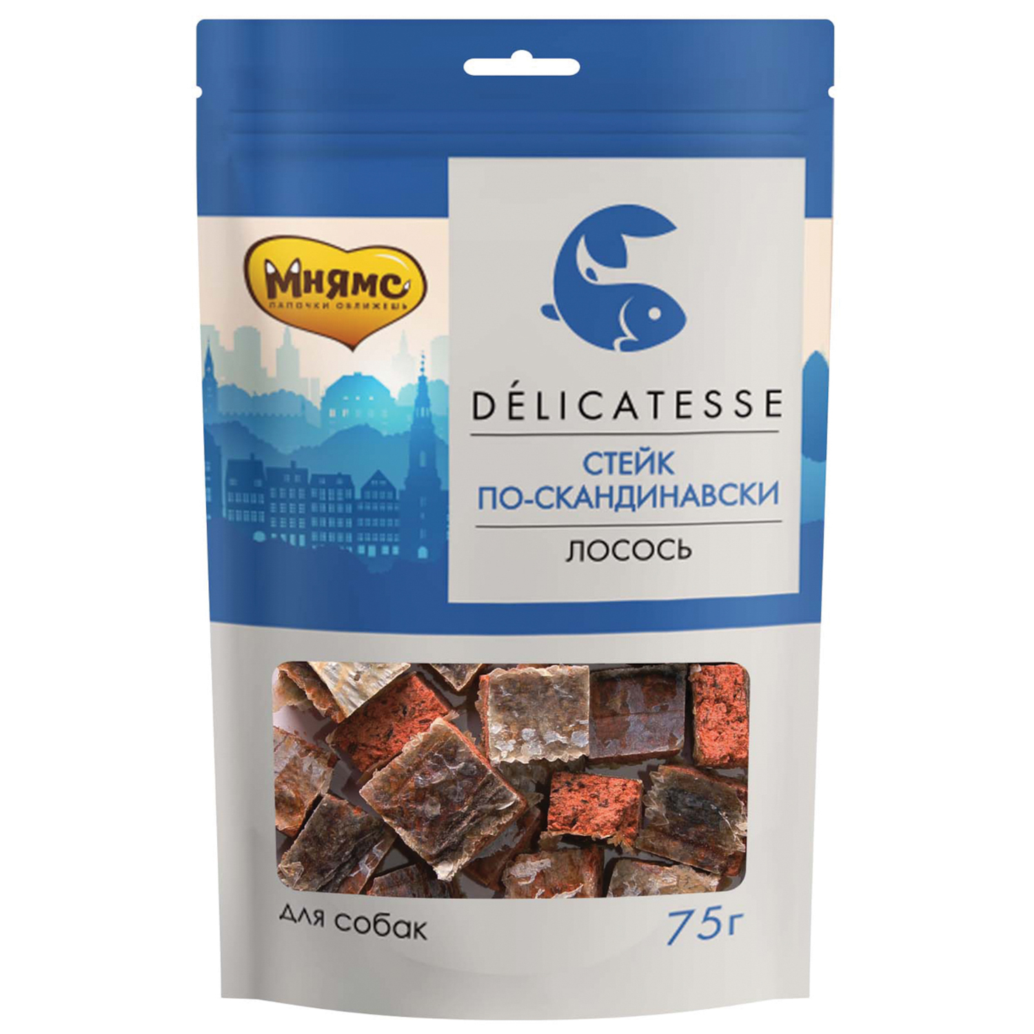 Лакомство Мнямс Стейк по-скандинавски для Собак 75г