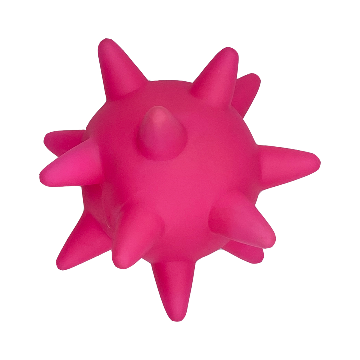 Игрушка TopPet Мяч с шипами, резина 8см