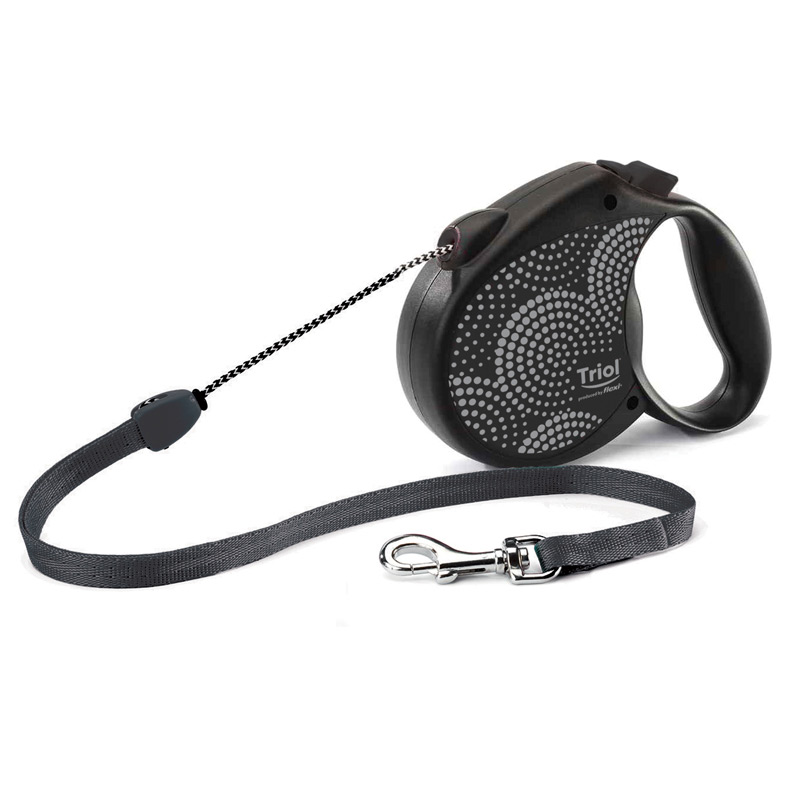 Рулетка Triol by Flexi Life Bubbles S трос 5м 12кг