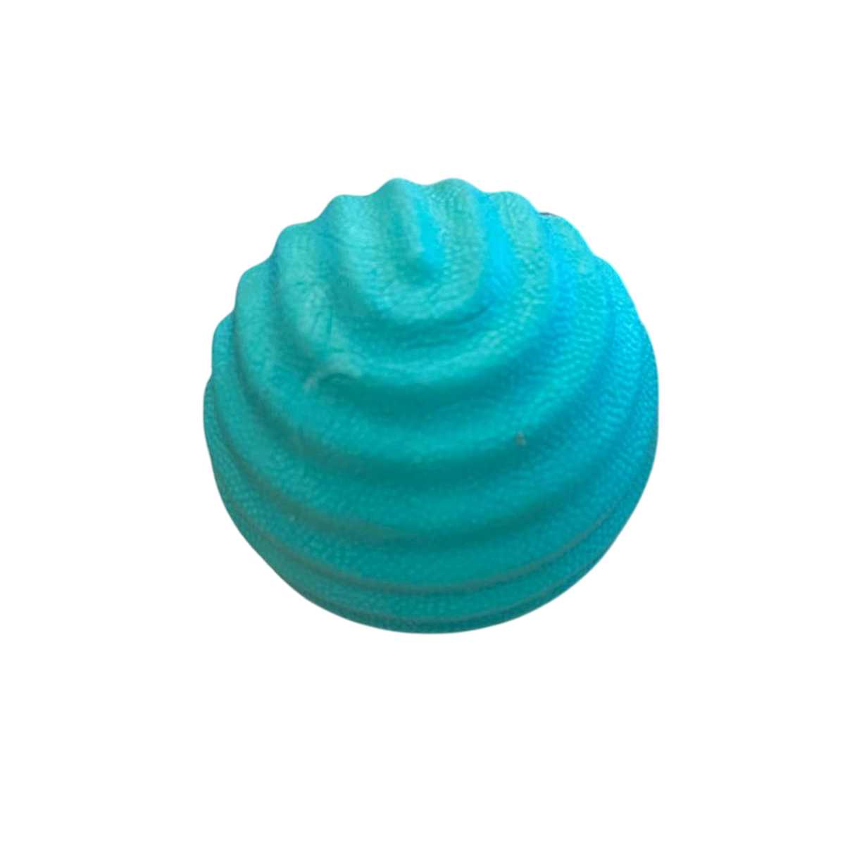 Игрушка TopPet Мяч литой, ребристый, 6см