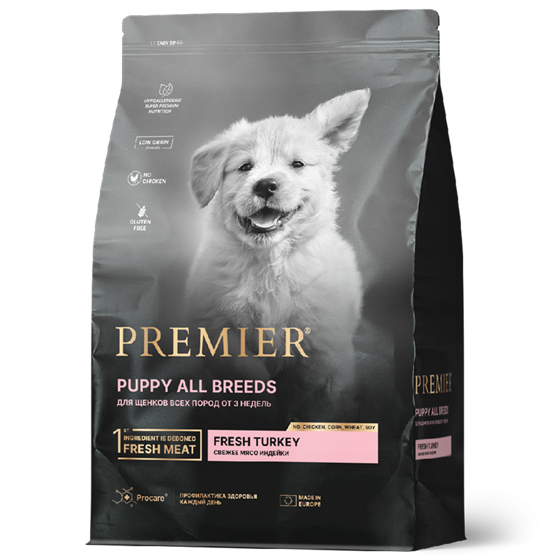 Premier Puppy Turkey 1кг