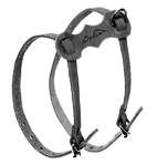 Шлейка Аркон Люкс 36-45см 12см Черная