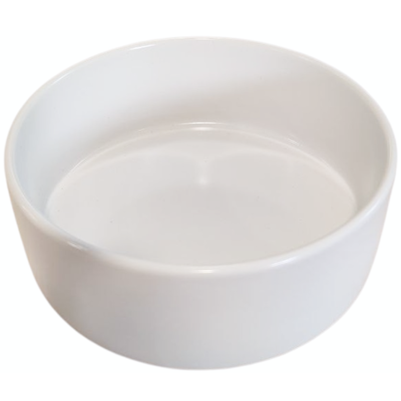 Миска керамическая TopPet, белая 350 мл