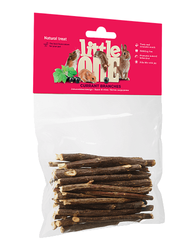 Лакомство Little One Ветви Смородины 50 г для Грызунов