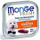консерва Monge Dog Fresh Утка 100г