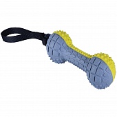 Игрушка Nunbell Гантель TPR с лентой и пищалкой, 20см