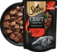 пауч Sheba Craft с Говядиной в соусе