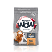 AlphaPet 1,5кг для Собак Мелких пород с Индейкой и рисом WOW Superpremium