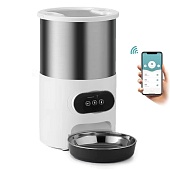 Автоматическая кормушка TopPet SUS304, 4,5л Wi-Fi, mic