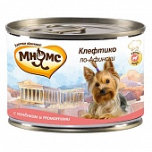 консерва Мнямс 200г Клефтико по-Афински (ягненок с томатами) для Собак