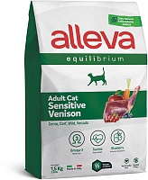 Alleva Equilibrium Sensitive Cat 1,5кг с Олениной