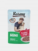 пауч Karmy для Собак мелких пород Индейка кусочки в соусе 80г