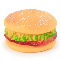 Игрушка TopPet Гамбургер 8см резина