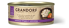 конс. Grandorf для Кошек Куриная грудка с лососем 70г