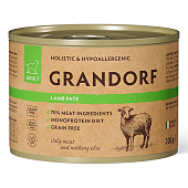конс. Grandorf для Собак Паштет из ягненка 200г