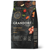 Grandorf FRESH ADULT для Кошек Индейка с бататом 400г