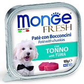 консерва Monge Dog Fresh Тунец 100г