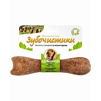 Зубочистики: Косточка со вкусом Курицы для Собак Средних пород