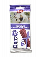 Снек Dent со вкусом Говяжьей Печени для чистки зубов Собак мелких пород 4шт, 40г
