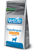 Farmina Vet Life Dog Hypoallergenic при пищевой аллергии 2кг с Рыбой и Картофелем