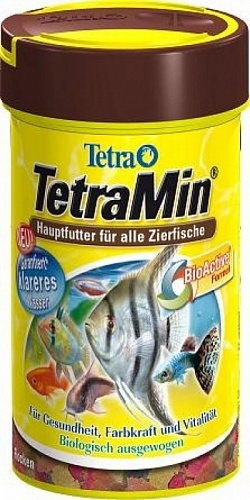 Tetra Min хлопья 20г/100мл 4 вида для рыб*
