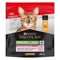 ProPlan Sterilised Optidigest 400г+200г Курица