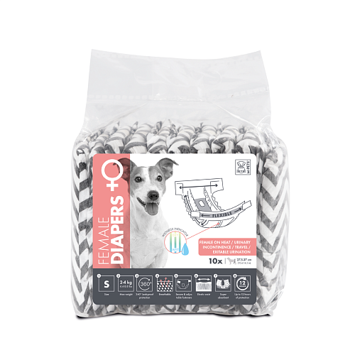 Подгузники M-Pets для Собак S (28-37см) 10шт