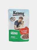 пауч Karmy для Собак мелких пород Телятина кусочки в соусе 80г