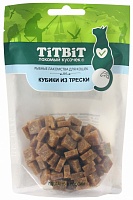 Лакомство TiTBiT Кубики из Трески для Кошек 60г
